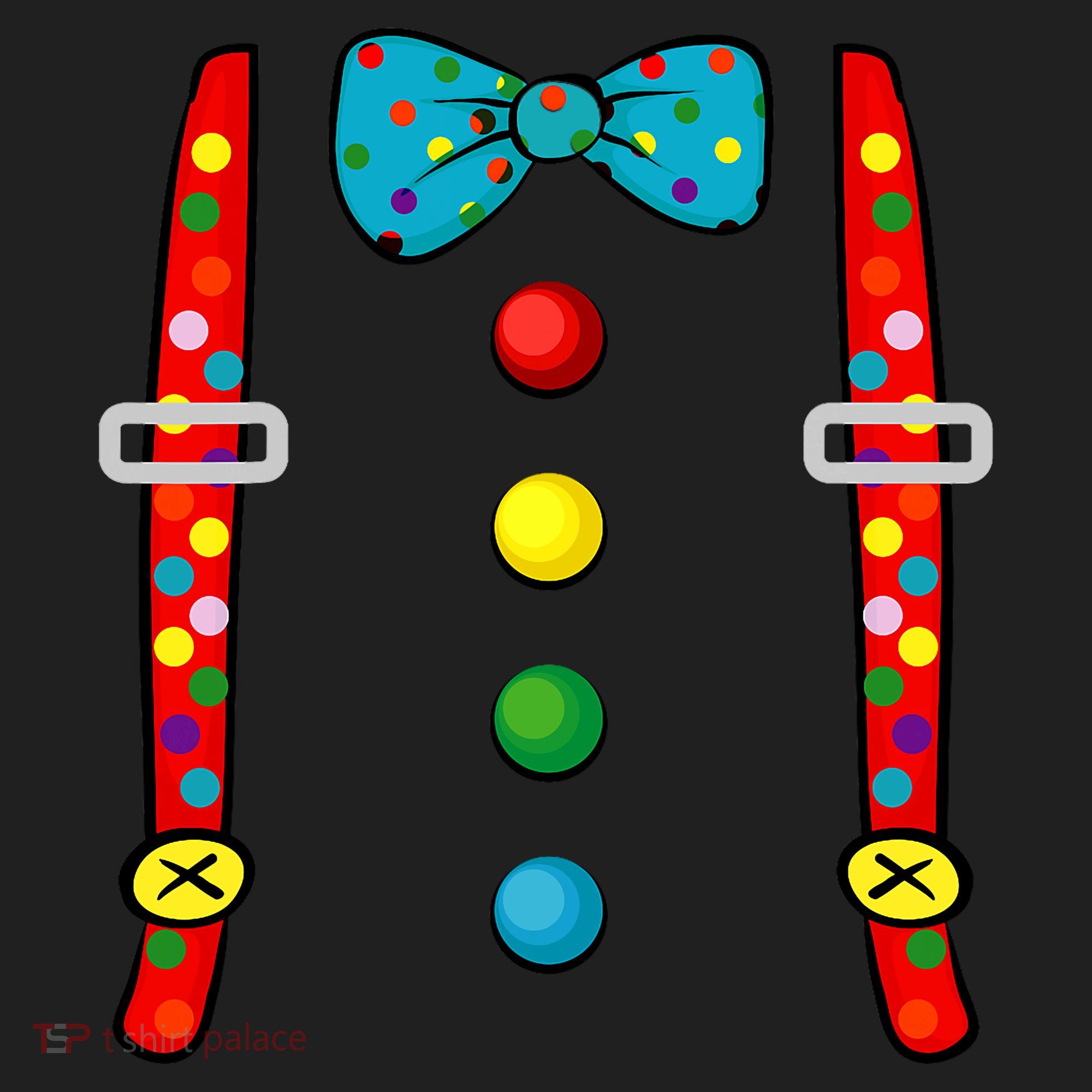Clown Costume Halloween Funny Circus Clown Diy Costume Women's Sweatshirt