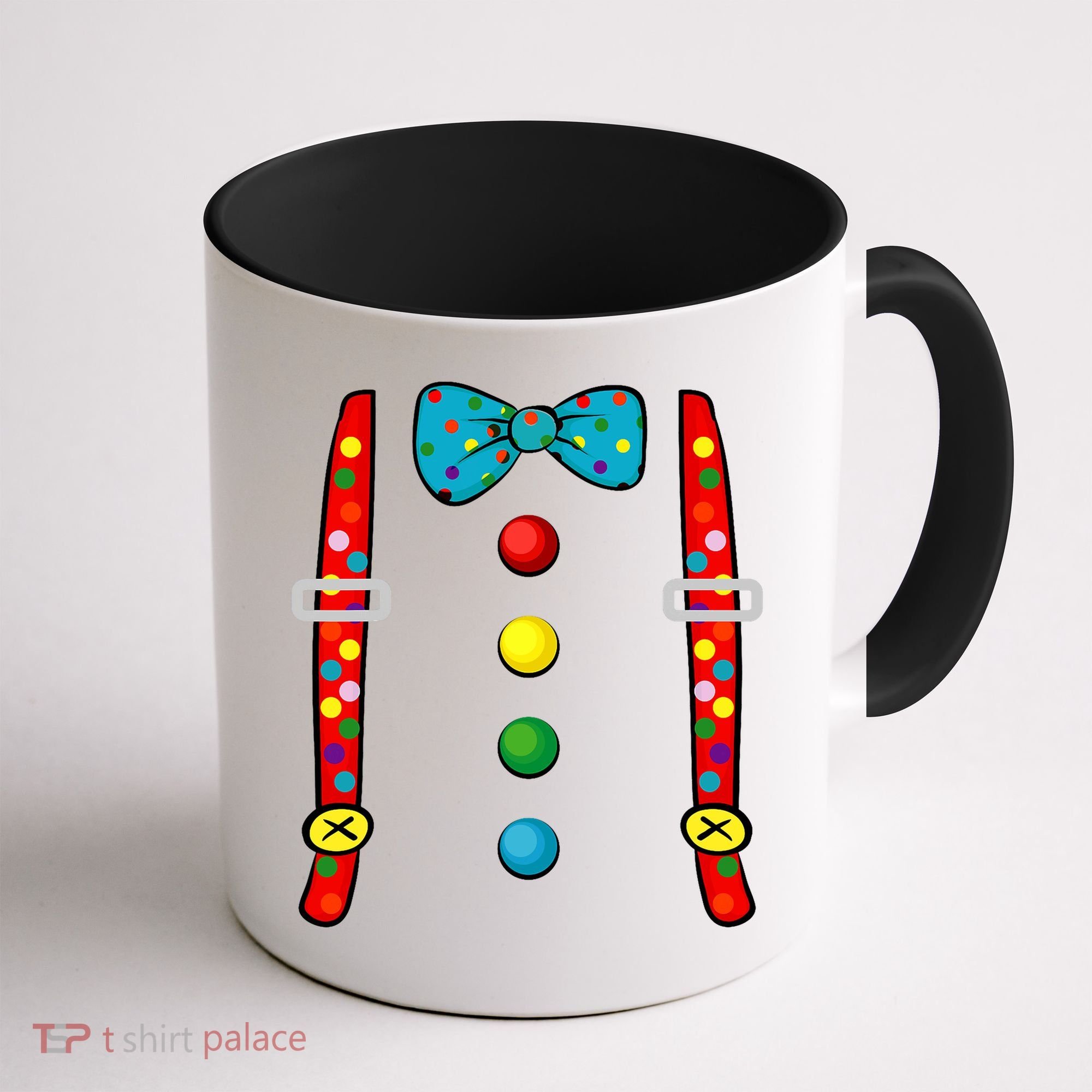 Clown Costume Halloween Funny Circus Clown Diy Costume Coffee Mug