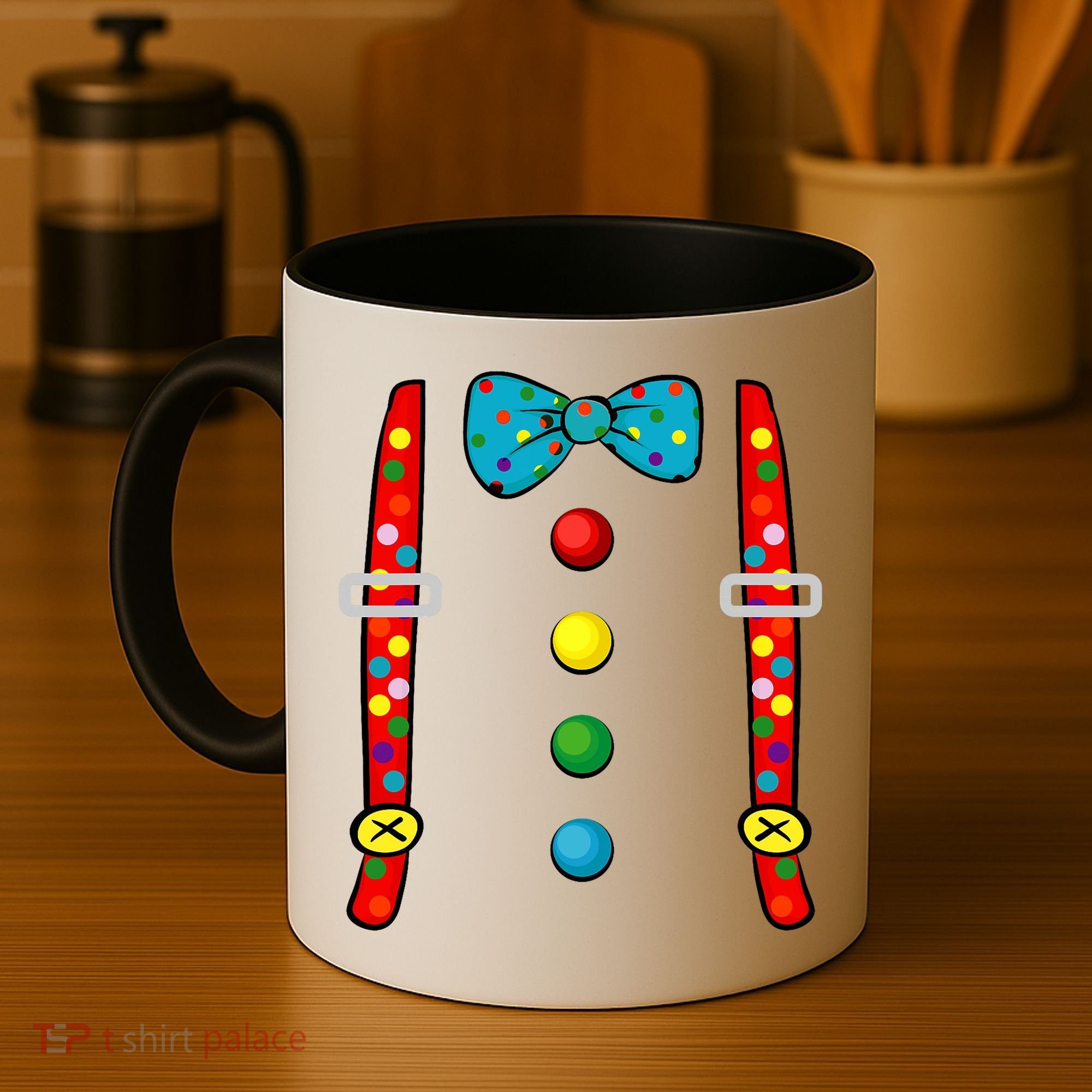 Clown Costume Halloween Funny Circus Clown Diy Costume Coffee Mug