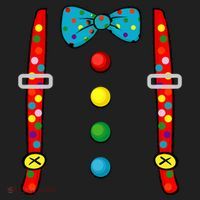 Clown Costume Halloween Funny Circus Clown Diy Costume Beanie thumb 2