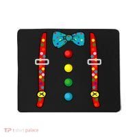 Clown Costume Halloween Funny Circus Clown Diy Costume Mousepad thumb 0