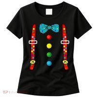 Clown Costume Halloween Funny Circus Clown Diy Costume Women's T-Shirt thumb 0