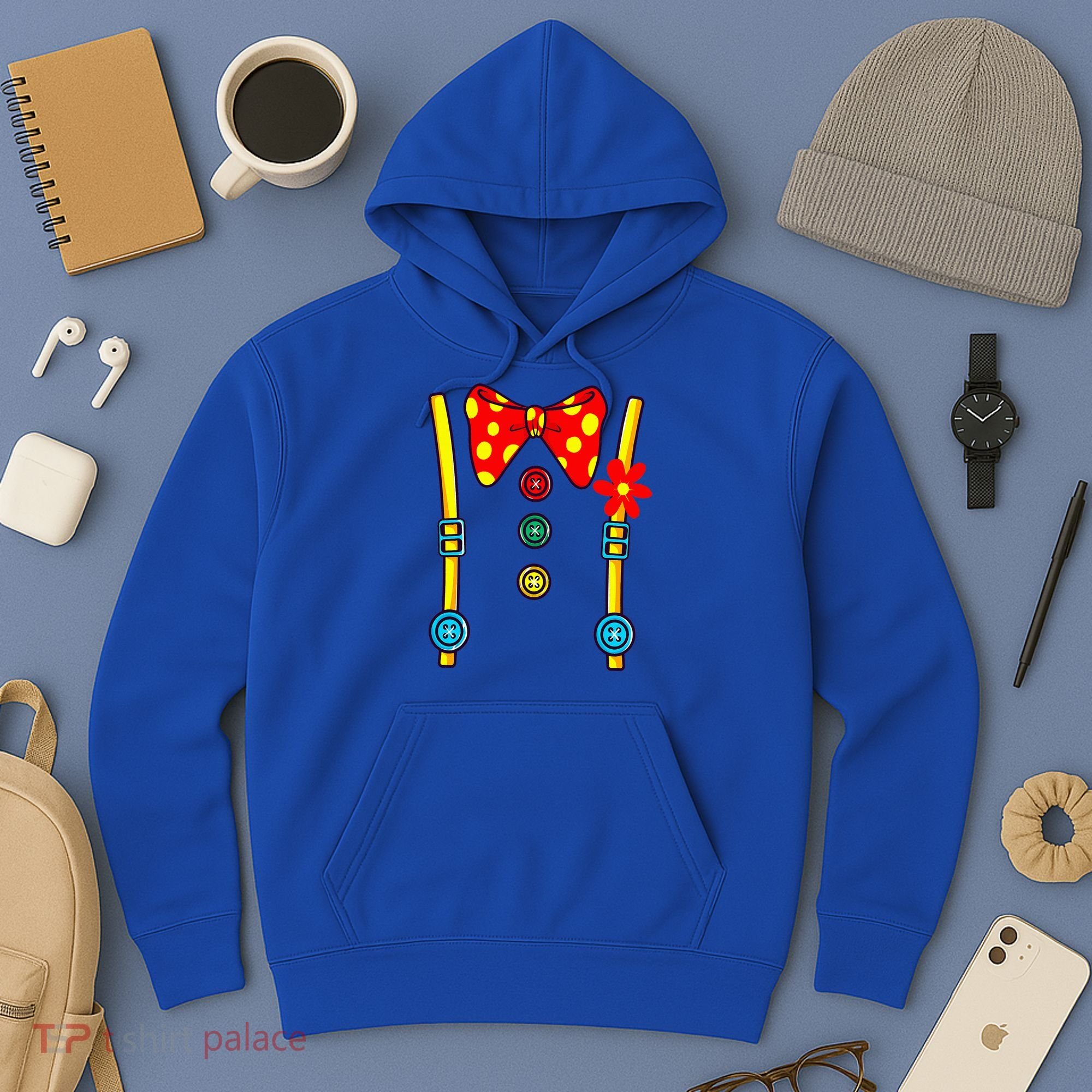 Clown Costume Halloween Circus Hoodie