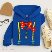 Clown Costume Halloween Circus Hoodie thumb 4