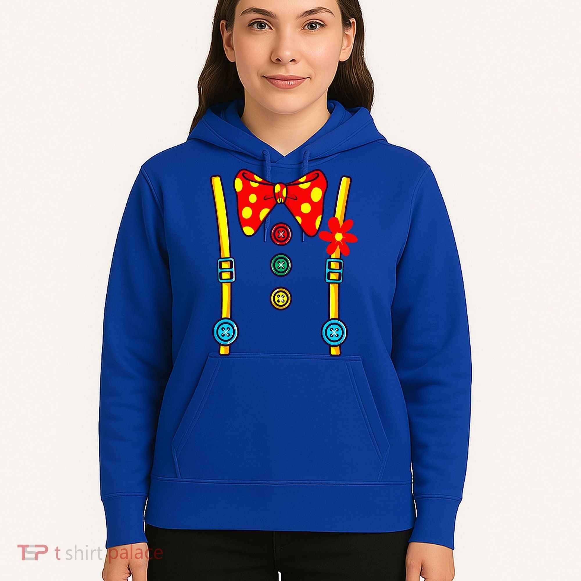 Clown Costume Halloween Circus Hoodie