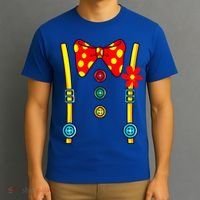 Clown Costume Halloween Circus T-Shirt thumb 3