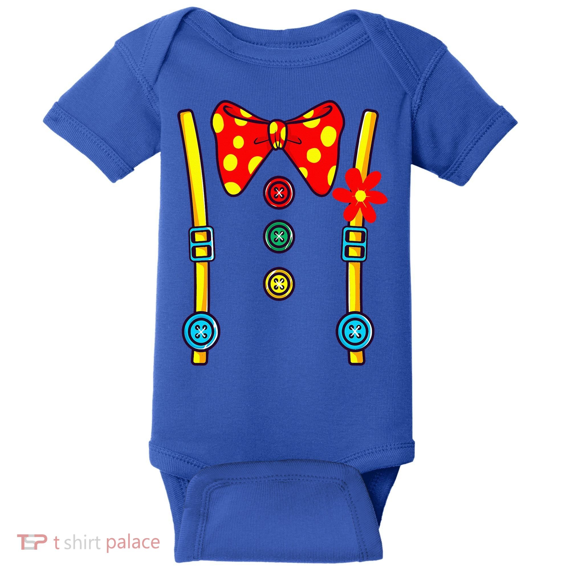 Clown Costume Halloween Circus Baby Bodysuit