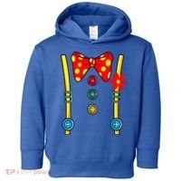 Clown Costume Halloween Circus Toddler Hoodie thumb 0