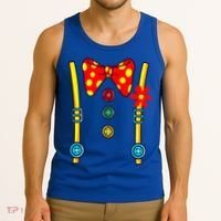 Clown Costume Halloween Circus Tank Top thumb 3