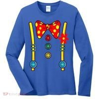 Clown Costume Halloween Circus Women's Long Sleeve Shirt thumb 0