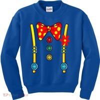 Clown Costume Halloween Circus Kids Sweatshirt thumb 0