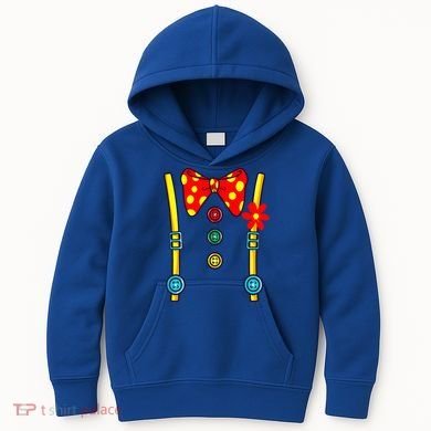 Clown Costume Halloween Circus Kids Hoodie