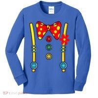 Clown Costume Halloween Circus Kids Long Sleeve Shirt thumb 0