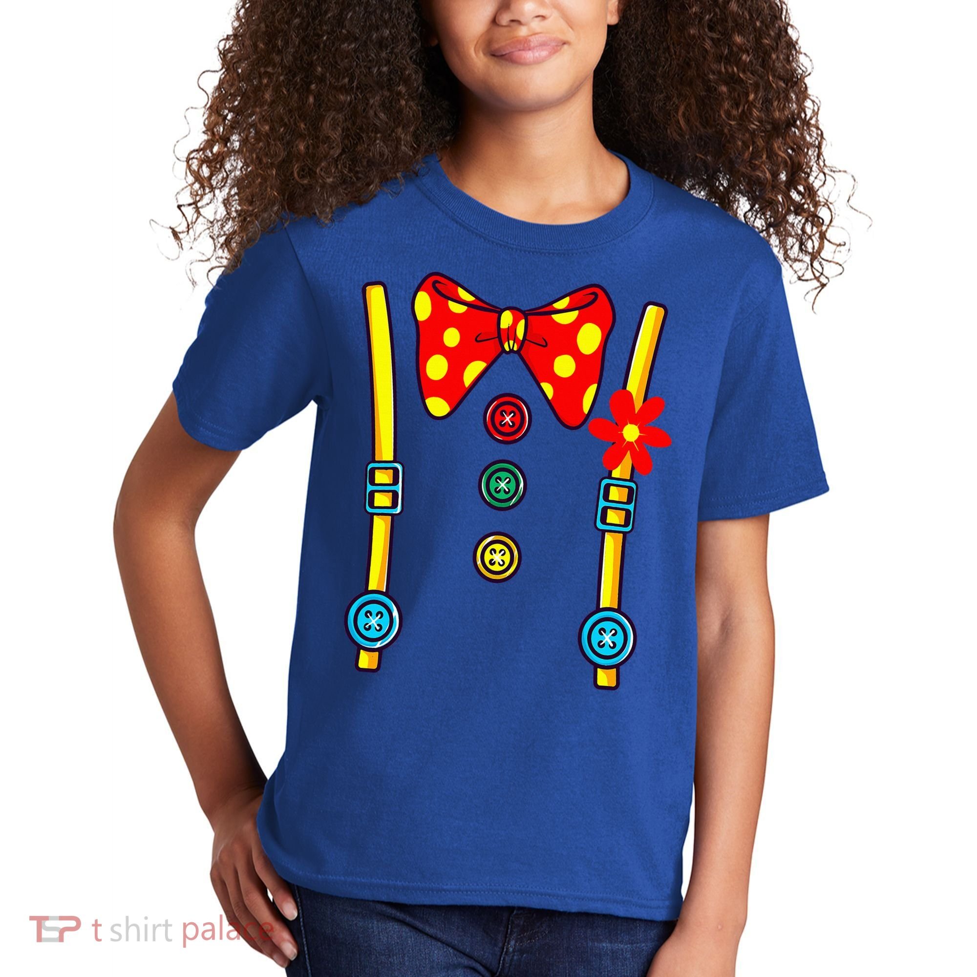 Clown Costume Halloween Circus Kids T-Shirt