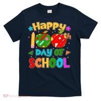 Cute Colorful Happy 100th Day Of School T-Shirt thumb 0