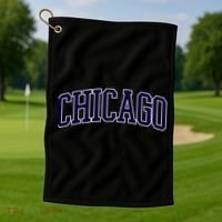 CHICAGO Golf Towel thumb 1