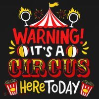 Circus Sweatshirt Cinch Pack Bag thumb 2