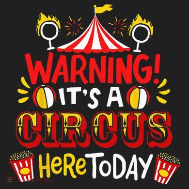 Circus Crop Fleece Hoodie