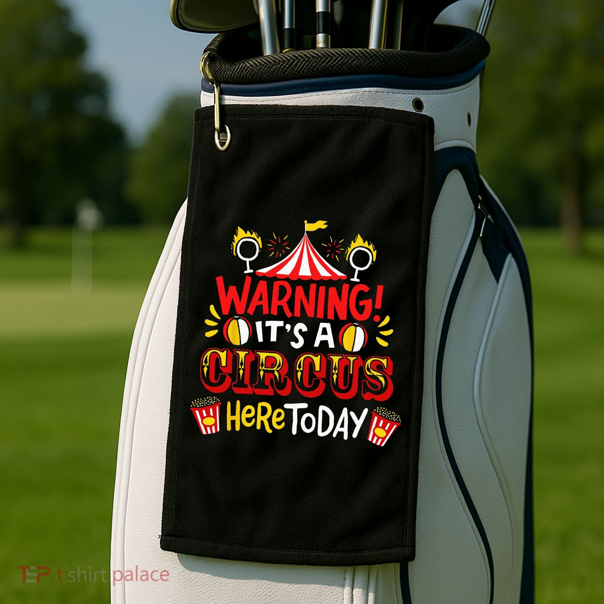 Circus Golf Towel