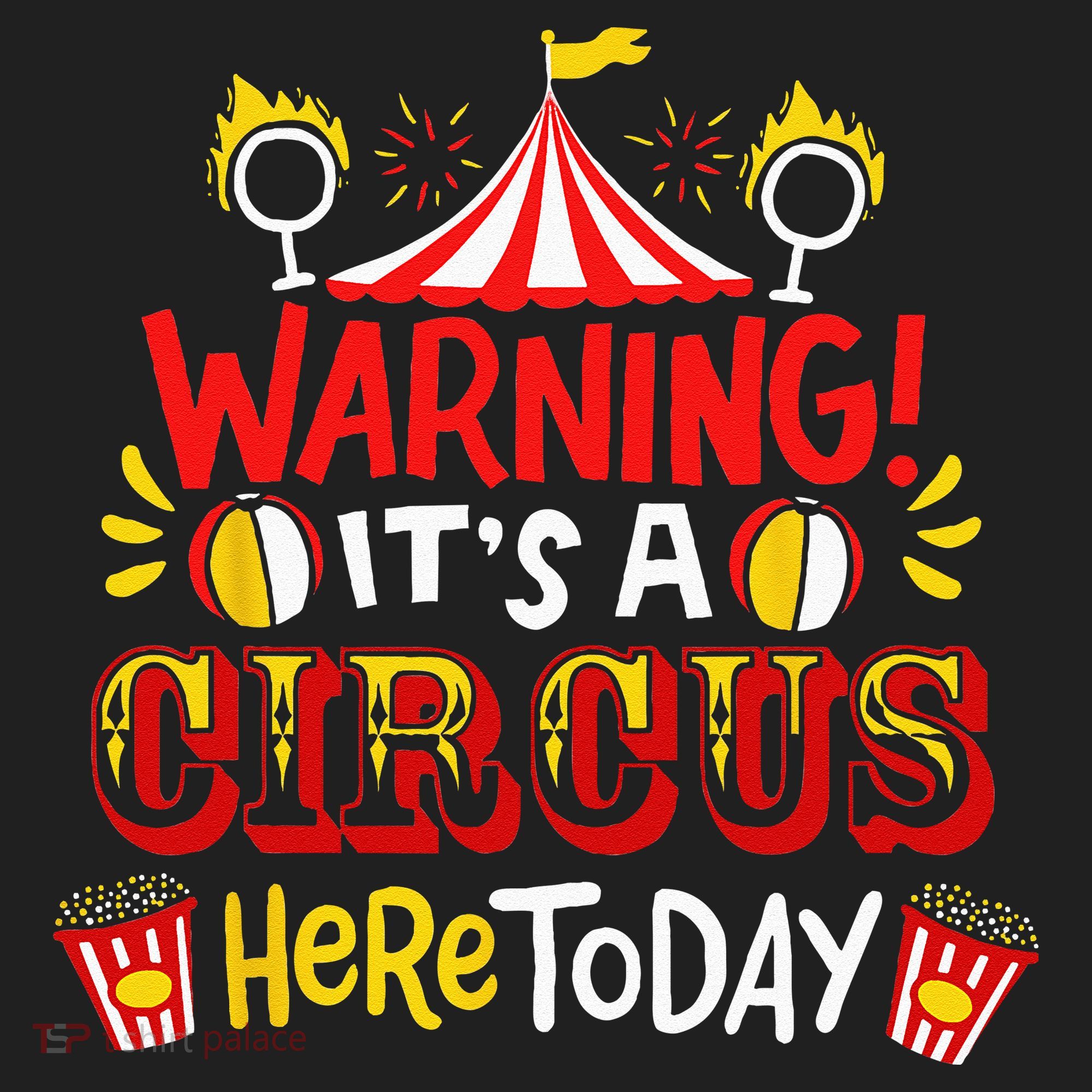 Circus Golf Towel