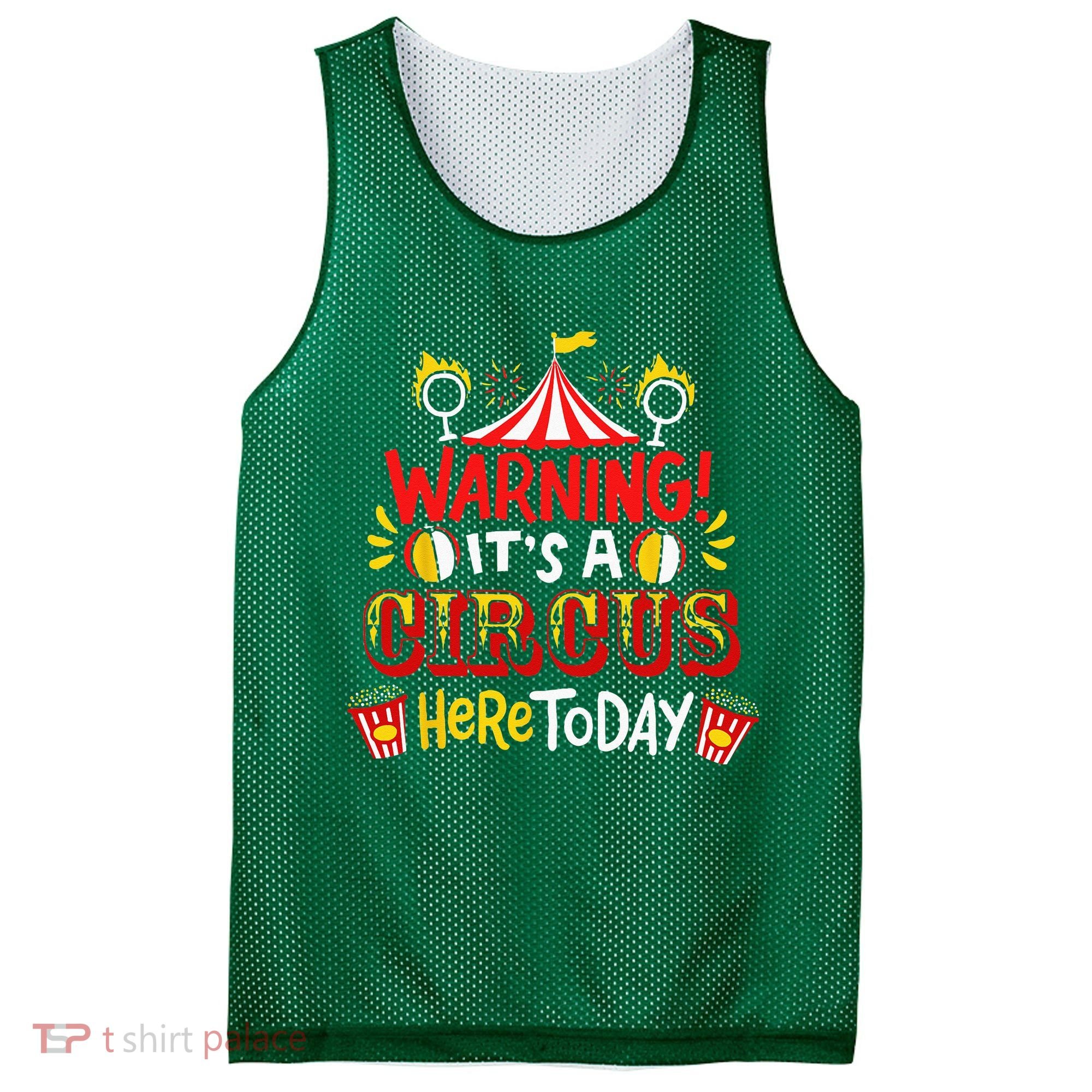 Circus Mesh Reversible Basketball Jersey Tank