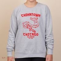 Chicago Chinatown Illinois Chinese American Loop South Side Women's Sweatshirt thumb 0