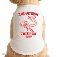 Chicago Chinatown Illinois Chinese American Loop South Side Doggie Tank thumb 0