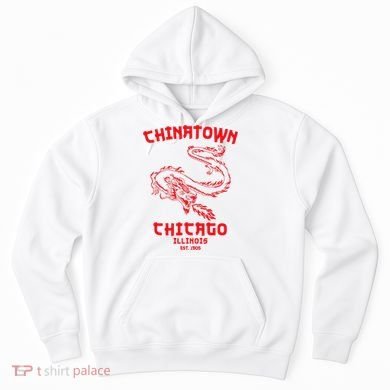 Chicago Chinatown Illinois Chinese American Loop South Side Hoodie