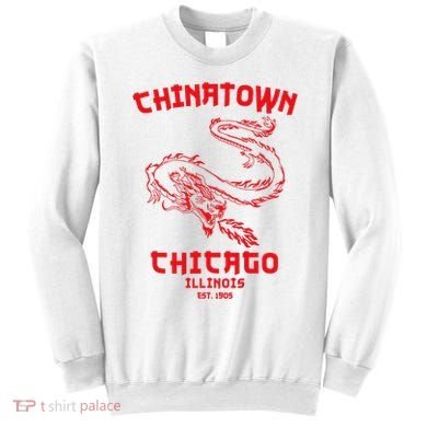 Chicago Chinatown Illinois Chinese American Loop South Side Sweatshirt