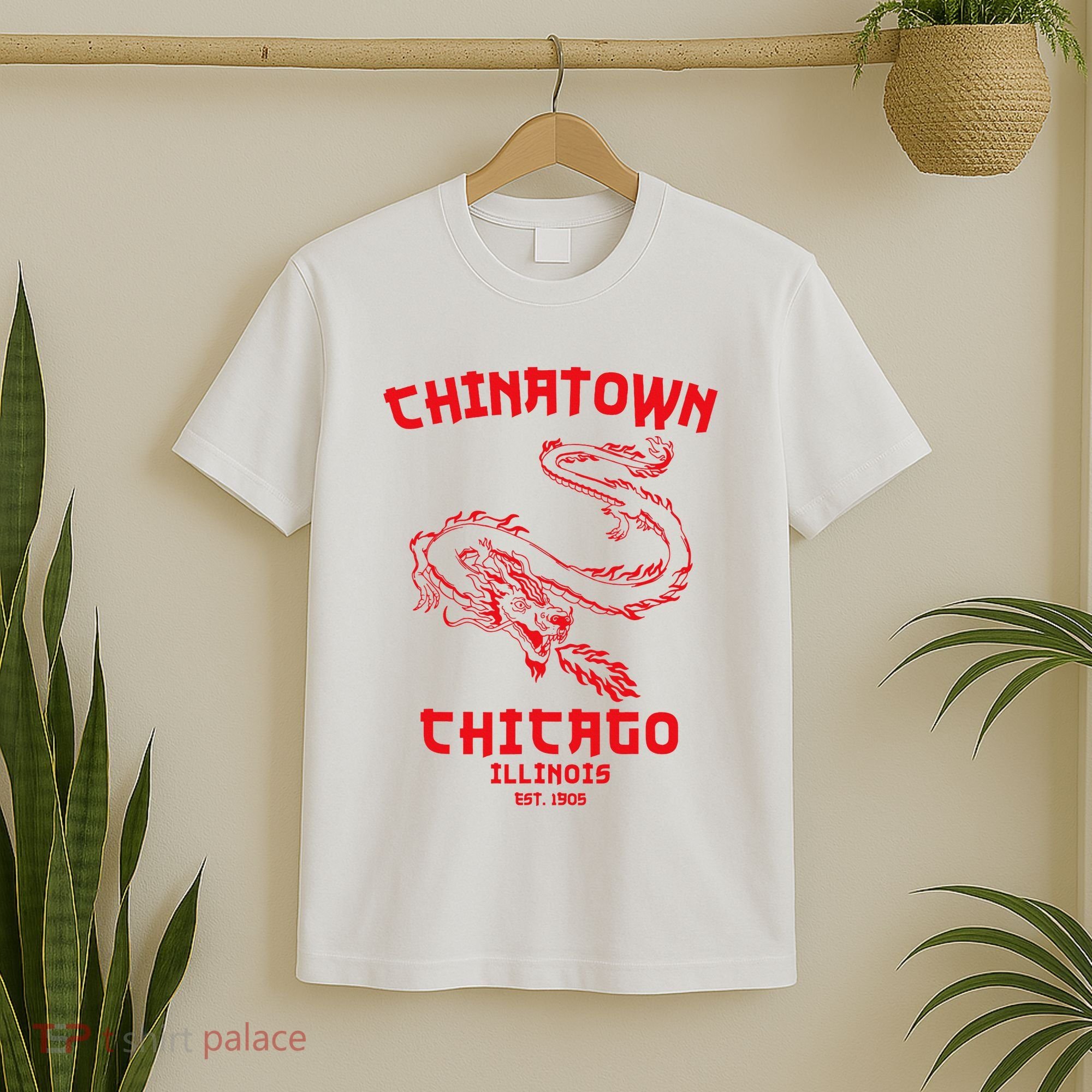 Chicago Chinatown Illinois Chinese American Loop South Side T-Shirt