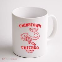 Chicago Chinatown Illinois Chinese American Loop South Side Coffee Mug thumb 1