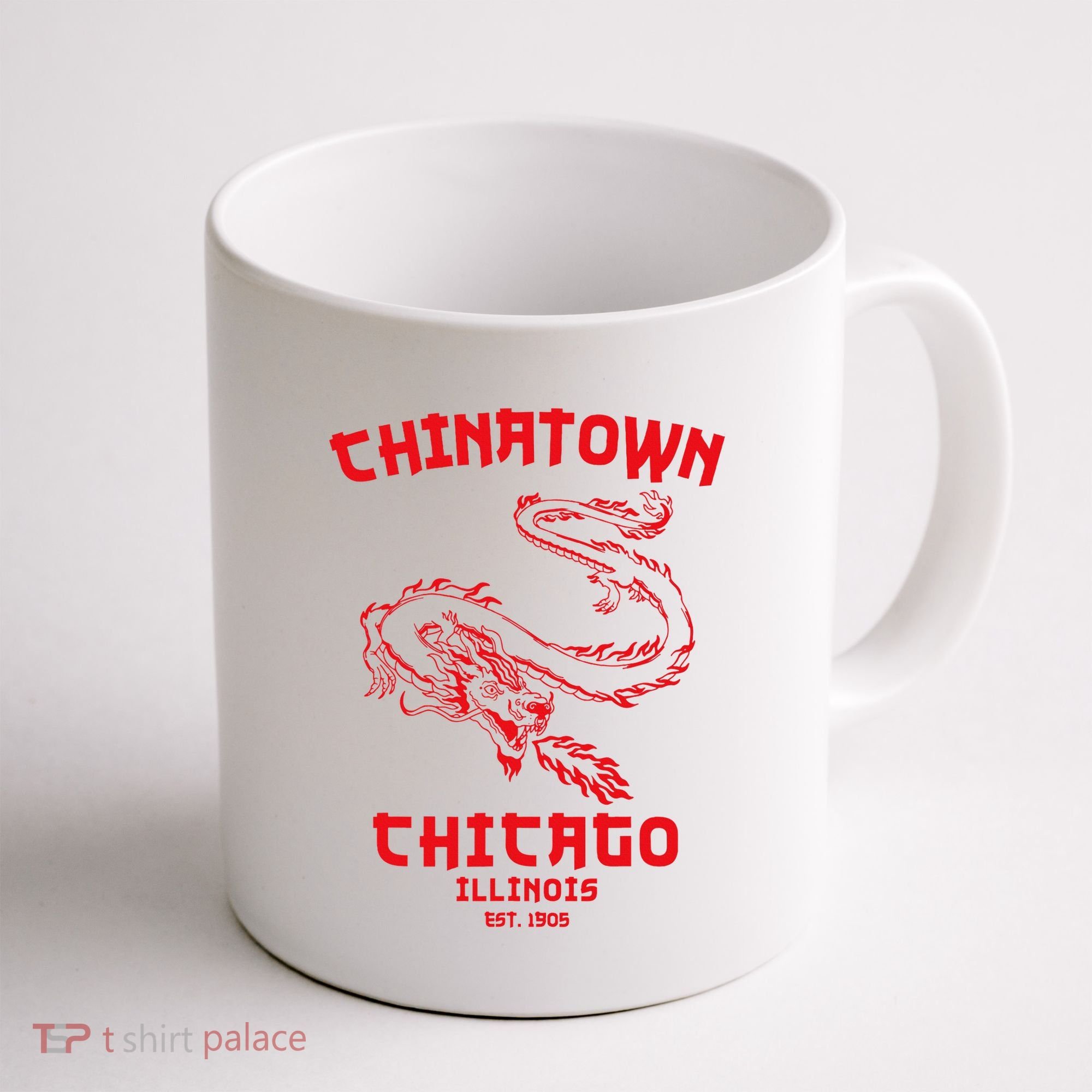 Chicago Chinatown Illinois Chinese American Loop South Side Coffee Mug