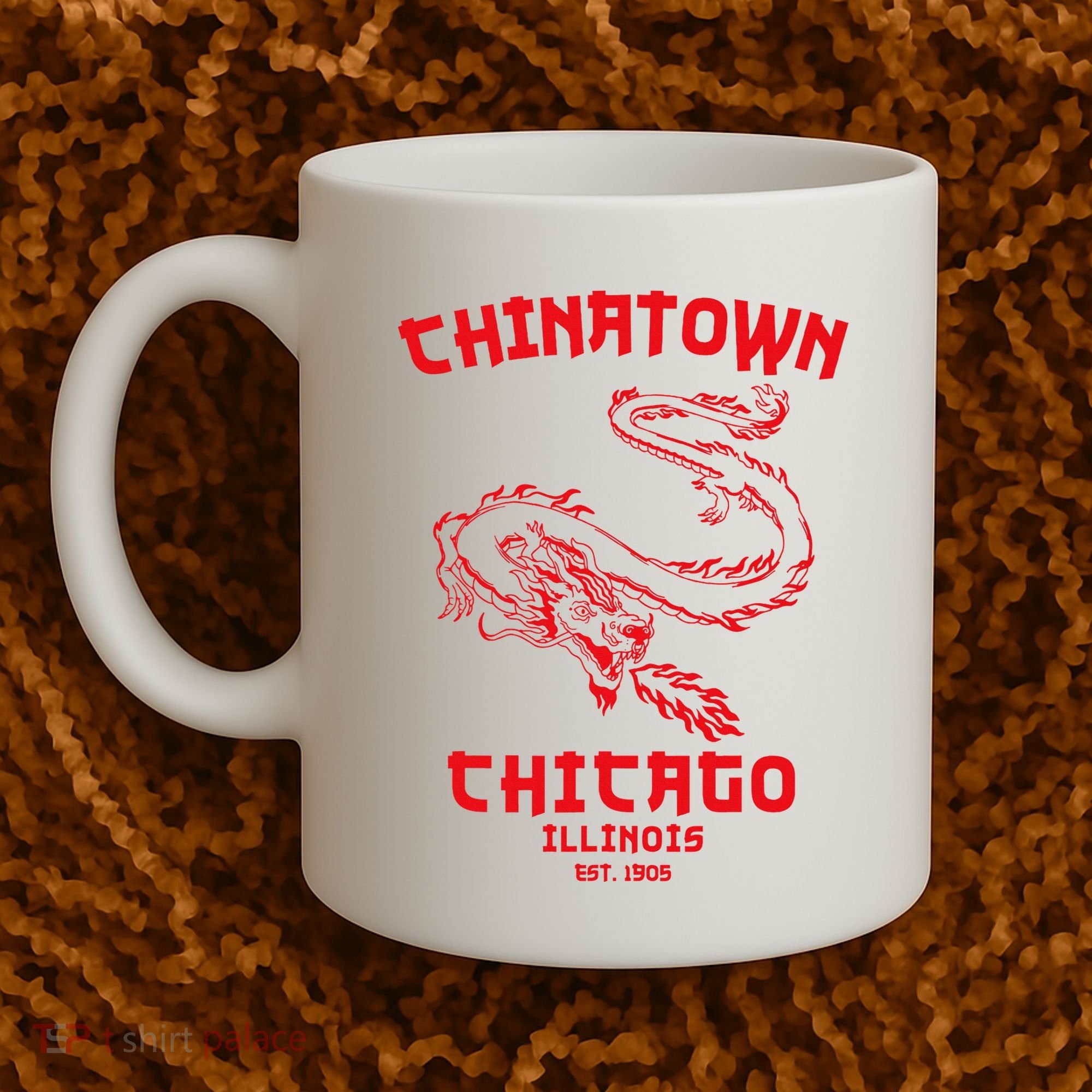 Chicago Chinatown Illinois Chinese American Loop South Side Coffee Mug