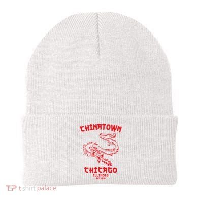 Chicago Chinatown Illinois Chinese American Loop South Side Beanie
