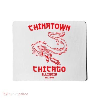 Chicago Chinatown Illinois Chinese American Loop South Side Mousepad