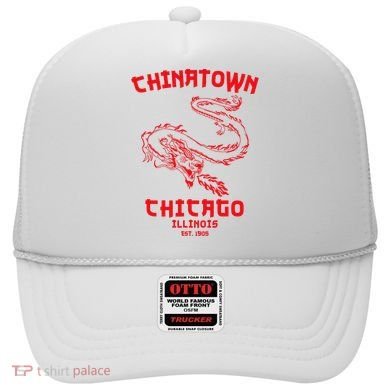 Chicago Chinatown Illinois Chinese American Loop South Side Hat