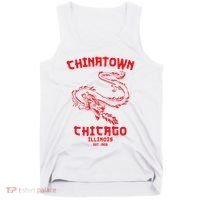 Chicago Chinatown Illinois Chinese American Loop South Side Tank Top thumb 0