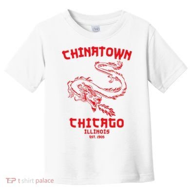 Chicago Chinatown Illinois Chinese American Loop South Side Toddler T-Shirt