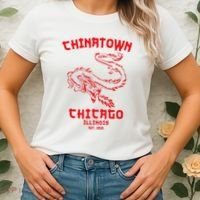 Chicago Chinatown Illinois Chinese American Loop South Side Women's T-Shirt thumb 2