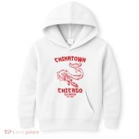 Chicago Chinatown Illinois Chinese American Loop South Side Kids Hoodie thumb 0