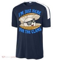 Cool Clam I'm Just Here For The Clams Clambake Steamer Party Sport-Tek Competitor United Soccer Jersey thumb 2
