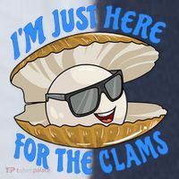 Cool Clam I'm Just Here For The Clams Clambake Steamer Party Sport-Tek Competitor United Soccer Jersey thumb 4