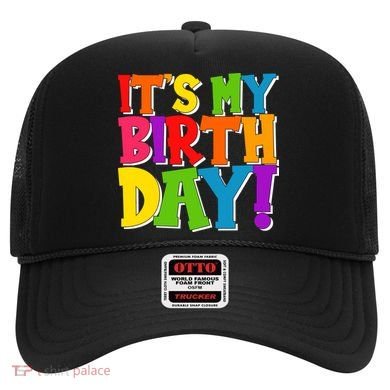 Cute Colorful It's My Birthday Hat