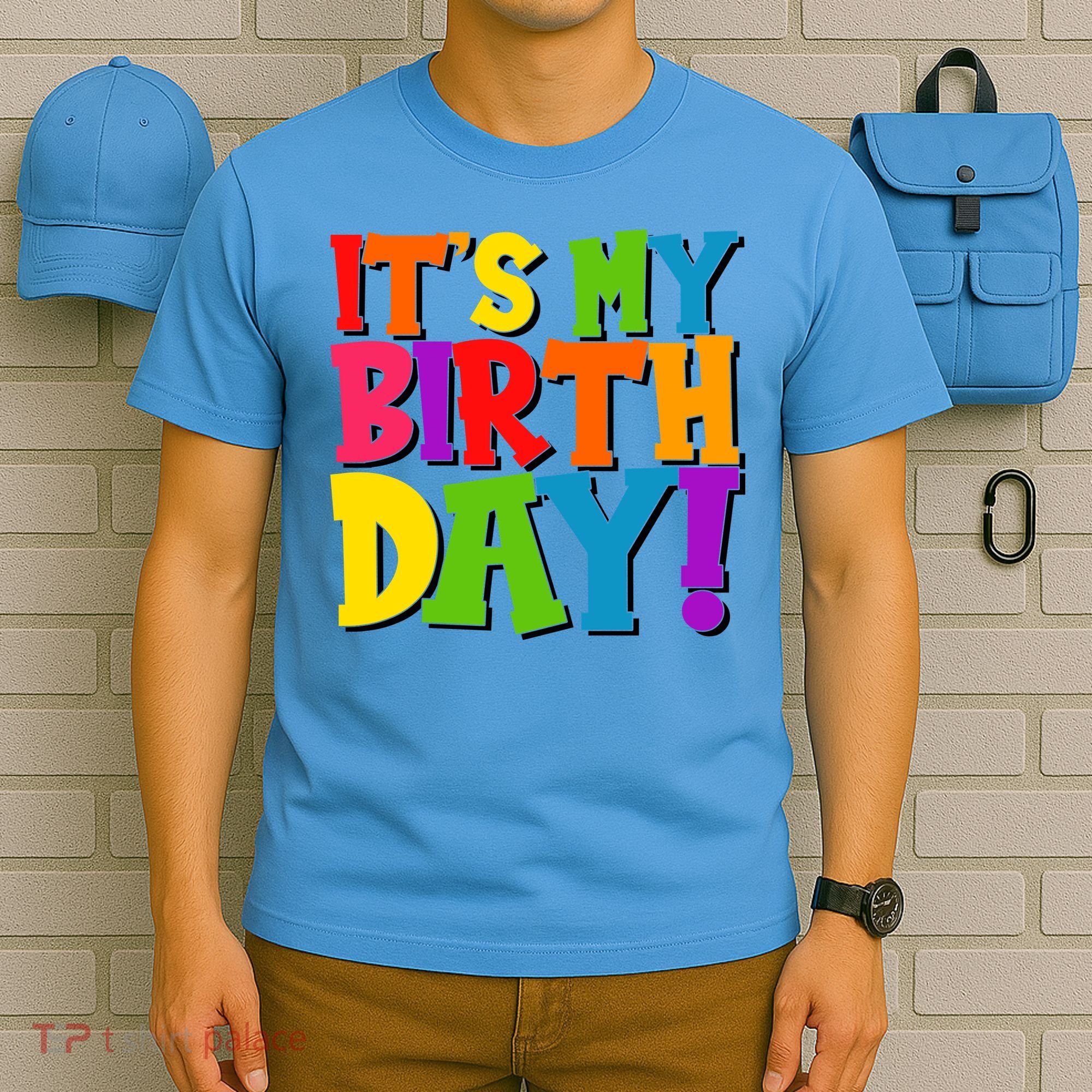 Cute Colorful It's My Birthday T-Shirt