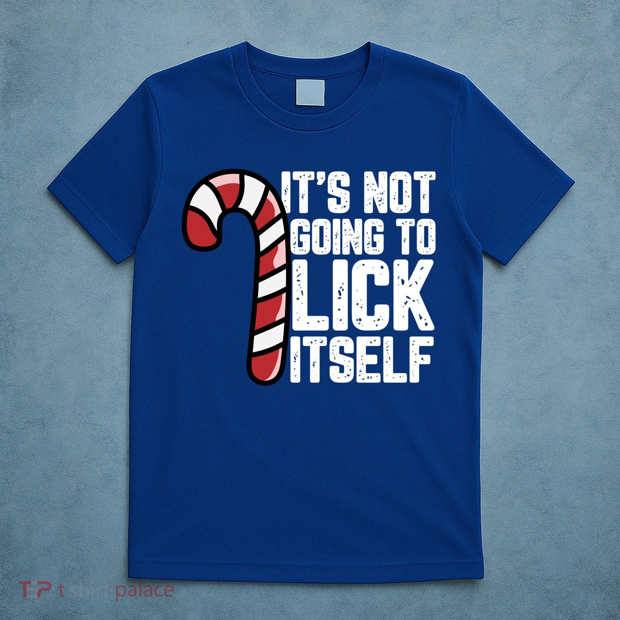 Candy Cane Inappropriate Adult Humor Funny Christmas Funny Gift T-Shirt