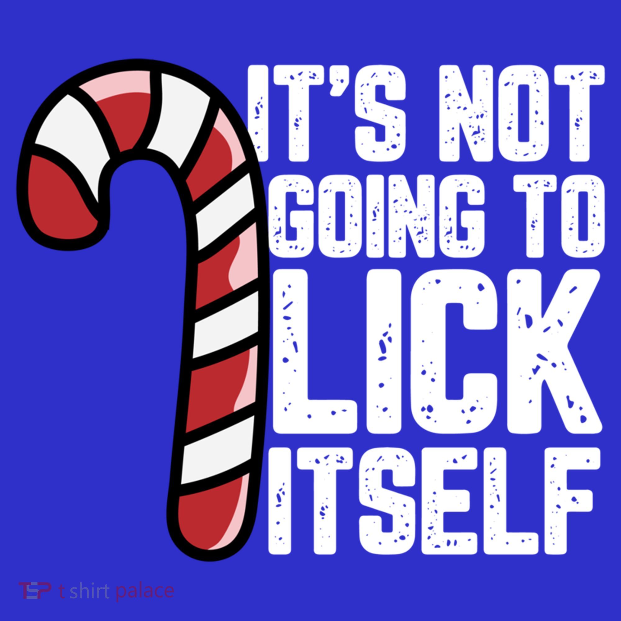 Candy Cane Inappropriate Adult Humor Funny Christmas Funny Gift Coaster