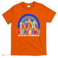 Cute Colorful It's Ok To Be Different #Autism Awareness T-Shirt thumb 0