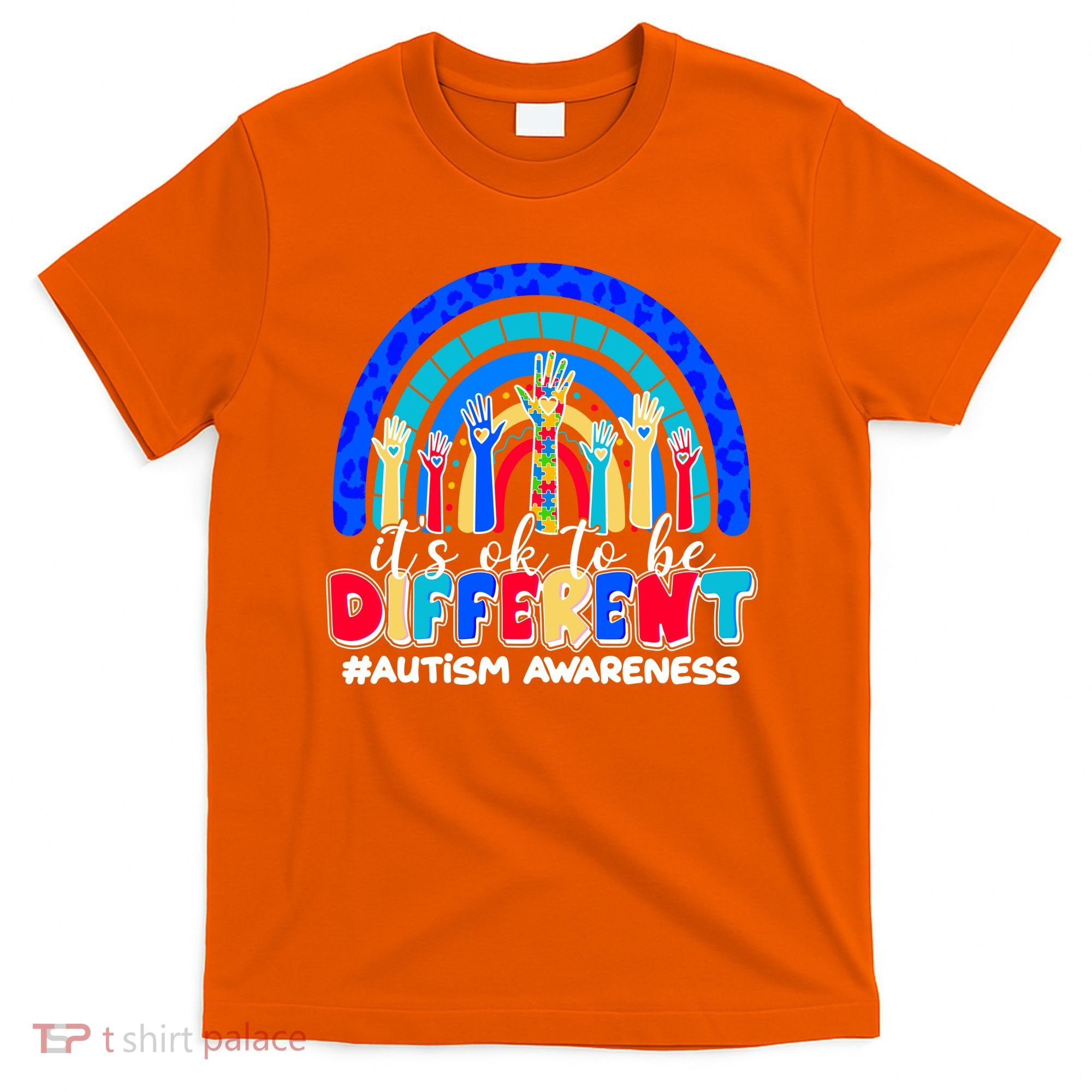 Cute Colorful It's Ok To Be Different #Autism Awareness T-Shirt