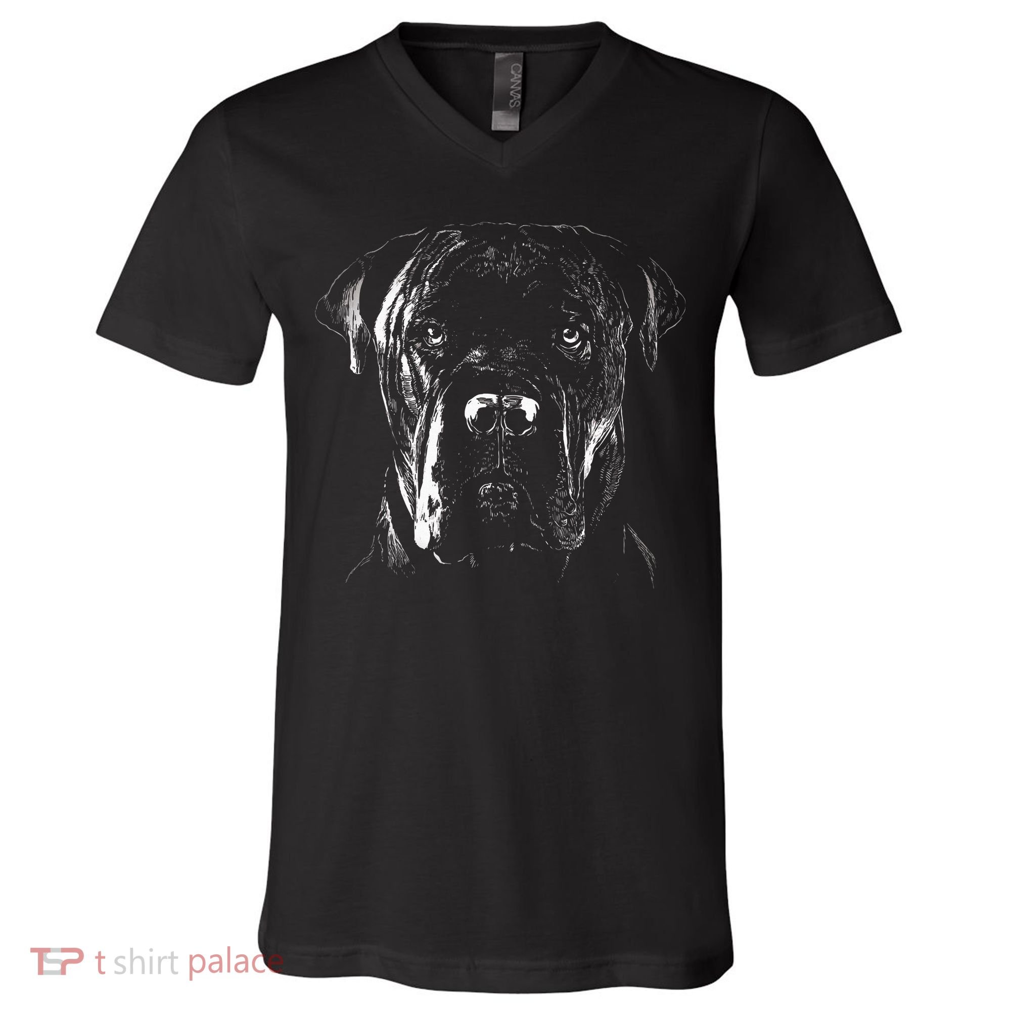 Cane Corso Italiano Pet Dog Lover V-Neck T-Shirt