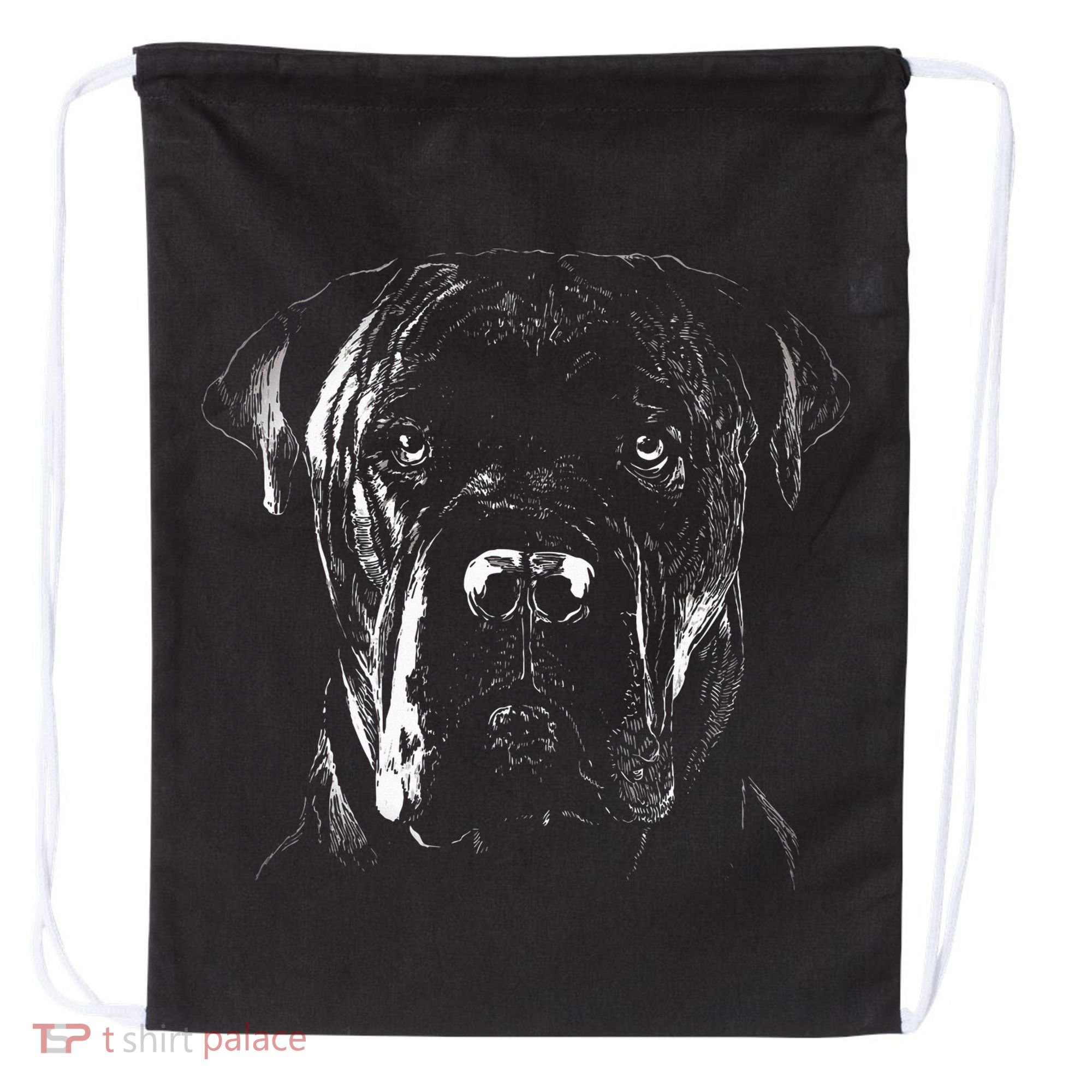 Cane Corso Italiano Pet Dog Lover Drawstring Bag